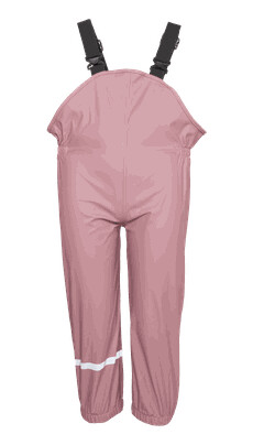 Stormberg Kattegat Rain Bib Pants regnbukse barn Rød 98
