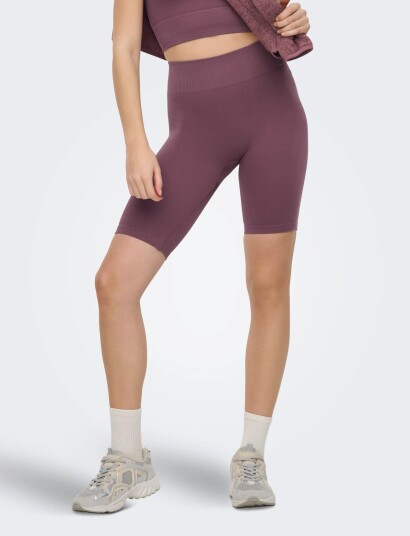 Only Play Onpjaia Life Hw Seam Long Shorts Noos   Pink   XS/S