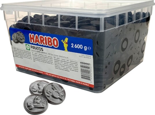 ERT Godis Singel Piratos Original Storpakning 2.6 kg ERT Godis Singel Piratos Original Storpakning 2.6 kg