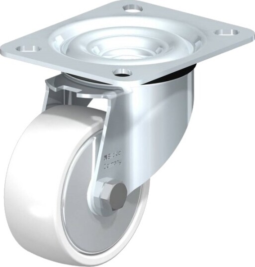 Blickle 537969 Le-Po 75G-Fa Hjul - Hjuldiameter: 75 Mm, Bæreevne (Maks.): 150 Kg (1 Stk.)