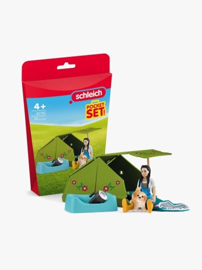 Schleich Pocket Sett: Campingtur med Kim