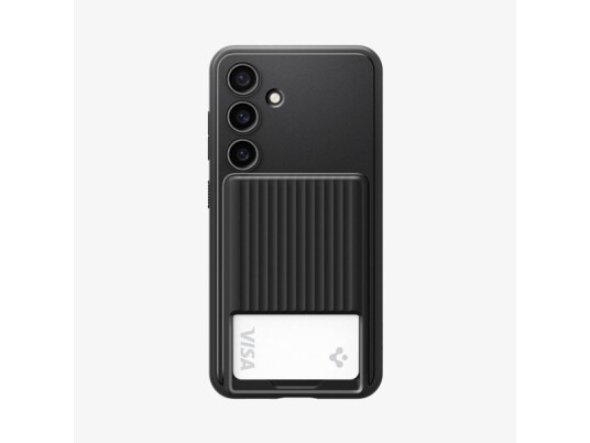 Spigen Liquid Slot, Deksel, Samsung, Samsung - Galaxy S24 Plus, 17 Cm (6,7"), Sort