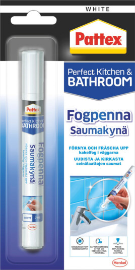 PATTEX FUGEPENN 7ML WHITE HVIT