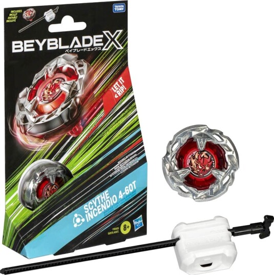 Beyblade X Startpakke - Scythe Incendio 4-60T