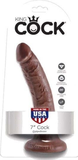 King Cock dildo brun