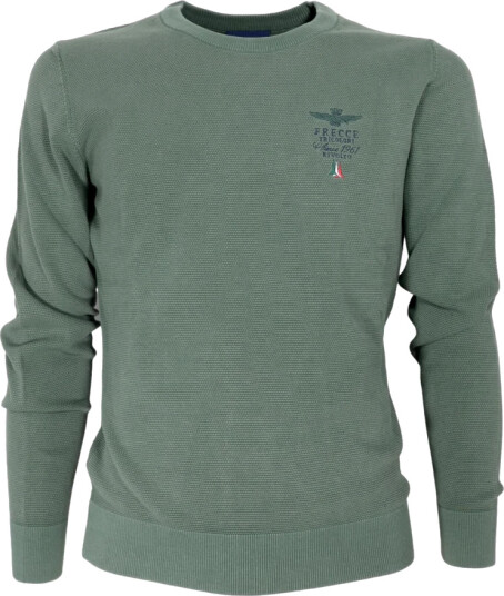 Aeronautica Militare Herre Strikkevarer Grønn S,