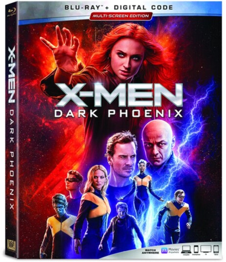 XMen: Dark Phoenix Bluray