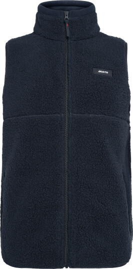 Musto M Cove Deep Pile Fleece Vest Navy S Musto M Cove Deep Pile Fleece Vest Navy S