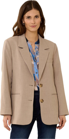 2 Biz Dame Jakker Beige L,