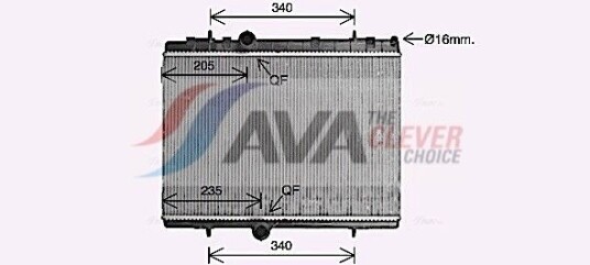 Radiator AVA Clever Choice CN2328 Radiator AVA Clever Choice CN2328