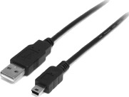 StarTech.com USB2HABM1M USB kabel USB 2.0 1 m USB A Mini USB B Svart StarTech.com USB2HABM1M USB kabel USB 2.0 1 m USB A Mini USB B Svart