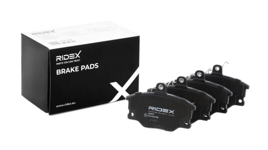 Bremseklosser RIDEX 402B0117