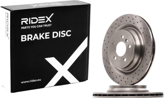 RIDEX 82B1313 Bremseskive