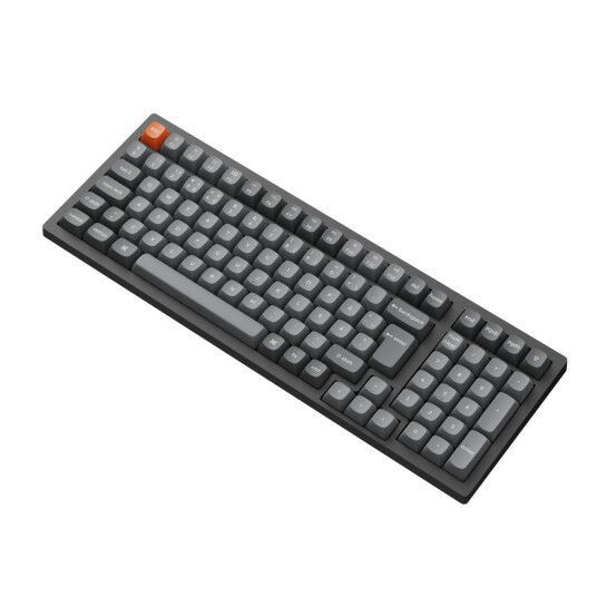 Keychron K4 Max trådløst mekanisk gamingtastatur med Super Red brytere - Nordisk