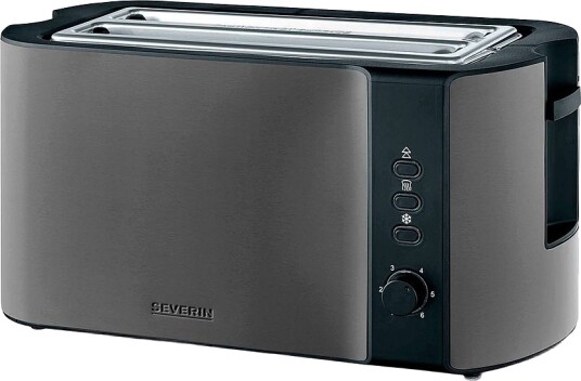 Severin AT9341 Brødrister 4 skiver 1400W Svart Severin AT9341 Brødrister 4 skiver 1400W Svart