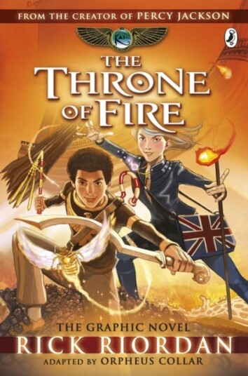 The Throne Of Fire: The Graphic Novel (The Kane Chronicles Book 2) Av Rick Riordan The Throne Of Fire: The Graphic Novel (The Kane Chronicles Book 2) Av Rick Riordan