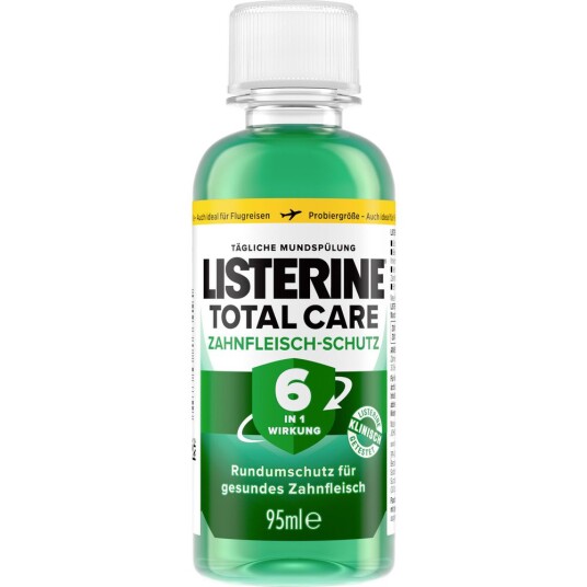 Listerine Munnvann Total Care 6 i 1 reiseflaske Listerine Munnvann Total Care 6 i 1 reiseflaske