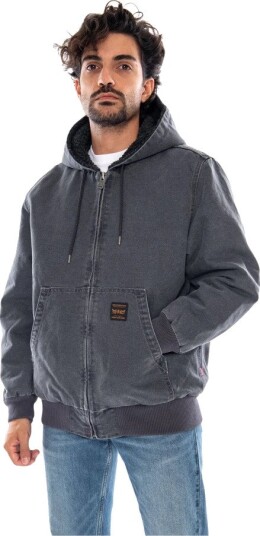 Levi"s® Potrero Denim Hoody Duo Fade P Grey M