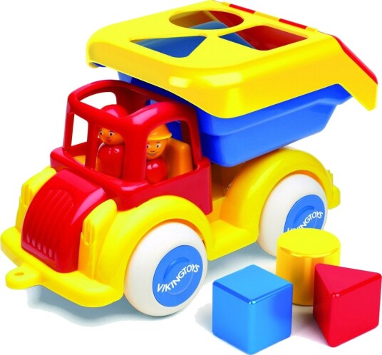 Viking Toys Jumbo Lastebil Med Figurer 28 cm