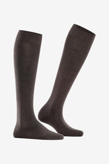 Falke Knestrømper Falke Softmerino KH Brun