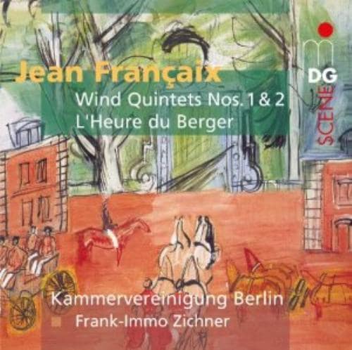 MediaTronixs Francaix : Frank-Immo Zichner/Kammervereinigung Ber CD Pre-Owned
