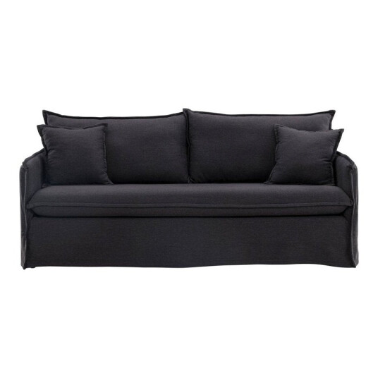Venture Design Nova 3-setersofa Svart 200 x 94 cm Svart