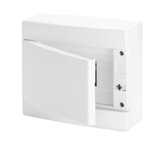 Gewiss Modulkapsling Med Jordskinne 8 Moduler IP40