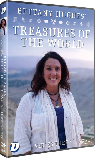 Bettany Hughes' Treasures Of The World Sesong 3 DVD Bettany Hughes' Treasures Of The World Sesong 3 DVD