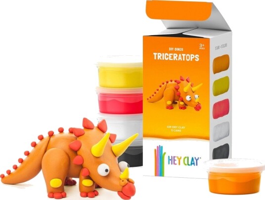Tm Toys Hey Clay Triceratops Skulptursett 3+ År