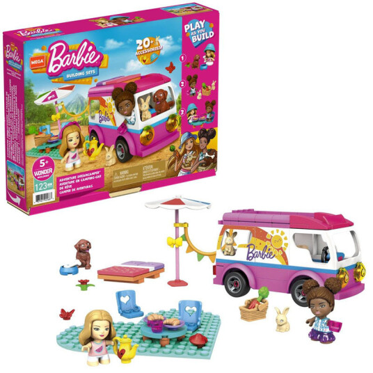 Mega Bloks Barbie Byggesett Adventure Dreamcamper
