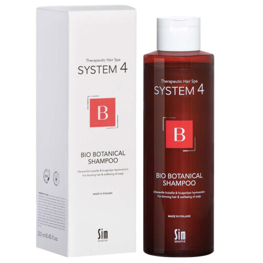 Sim Sensitive System 4 Bio Botanical Sjampo 250ml mot Håravfall