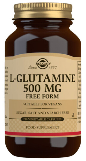 Solgar L-Glutamin 500 mg 50 Kapslar Solgar L-Glutamin 500 mg 50 Kapslar
