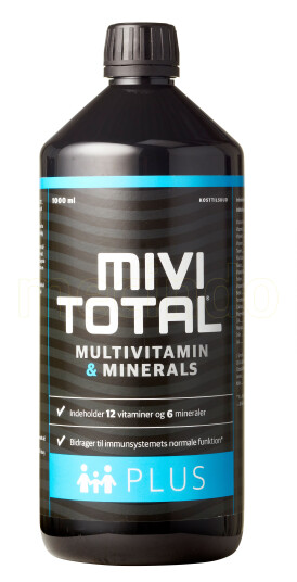 Mivi Total MiviTotal Plus Multivitamin & Mineraler 1 Liter Mivi Total MiviTotal Plus Multivitamin & Mineraler 1 Liter