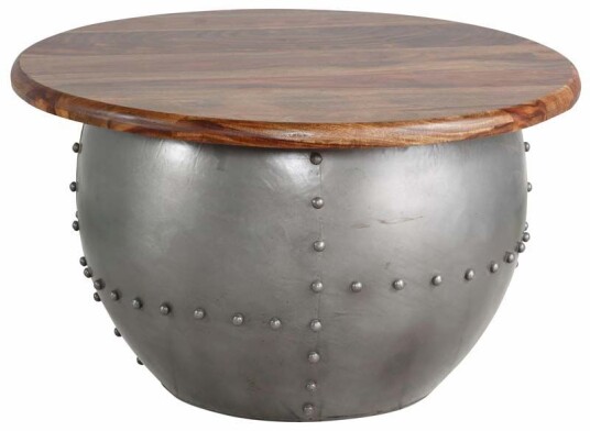 Loft24 India Sofabord Metall og mangotre       Unoliving