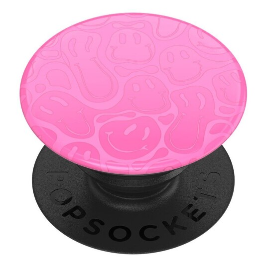 POPSOCKETS PopGrip - Smiley Melt - Stativ og Grep POPSOCKETS PopGrip - Smiley Melt - Stativ og Grep