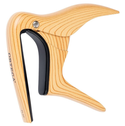Ortega Guitars Ortega Ocapo-Mad Capo Nylon String Flat, Up To 52mm, Maple