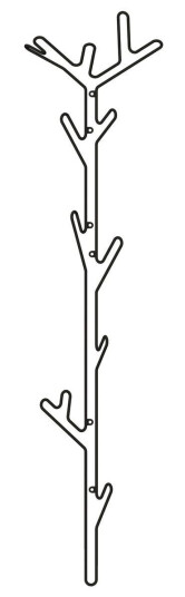 Maze Branch henger svart Maze Branch henger svart