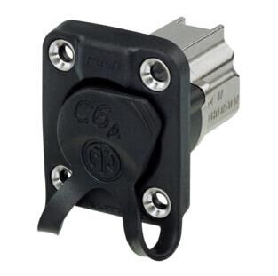 Neutrik Ethercon Rj45 Cat6a Chassis Idc Sort Ip65 Neutrik Ethercon Rj45 Cat6a Chassis Idc Sort Ip65