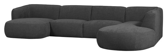 WOOOD Polly U-sofa, Grey Unoliving WOOOD Polly U-sofa, Grey Unoliving