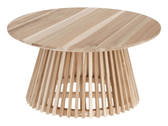Kave Home Irune Sofabord - Lys Teak, Ø80 1599011-01-0 1599013-01-0 Kave Home Irune Sofabord - Lys Teak, Ø80 1599011-01-0 1599013-01-0