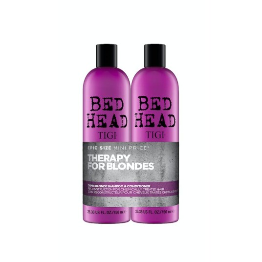 Tigi Bed Head Tweens Dumb Blonde 2 x 750 ml Sjampo og balsam
