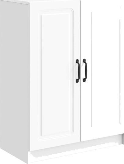  Serviesskap Høgglans hvit 66 x 34,5 x 87 cm Konstruert tre