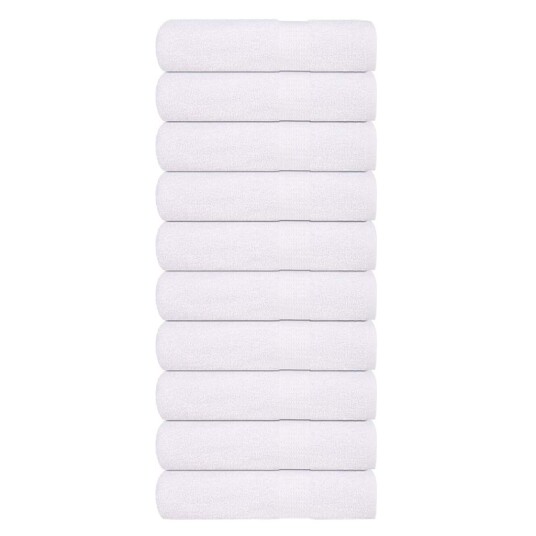 Badehåndklær FROGN 10 stk hvit 100x150 cm 360 gsm Badehåndklær FROGN 10 stk hvit 100x150 cm 360 gsm