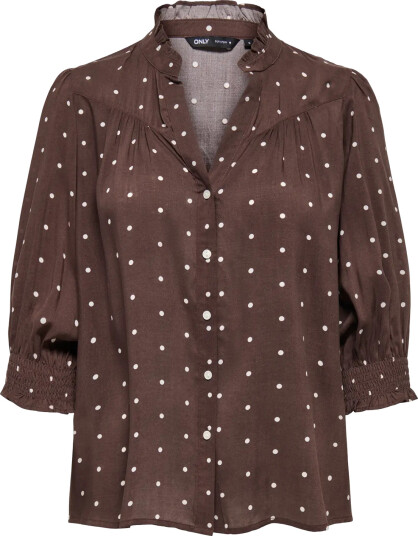 Only Raya 3/4 Shirt Burgunder L