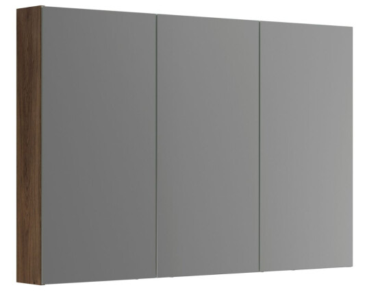 Dansani Inzo Style Speilskap 3 Dører B100-120xh80xd15cm Brun eik / 120cm Dansani Inzo Style Speilskap 3 Dører B100-120xh80xd15cm Brun eik / 120cm
