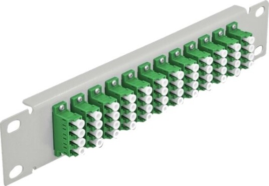 Delock Koblingspanel Lc Sm X 48 Grå 1U 10"