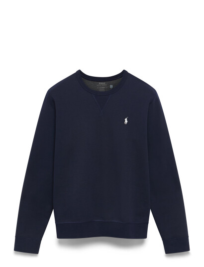 Polo Ralph Lauren Double-Knit Sweatshirt - Navy - M