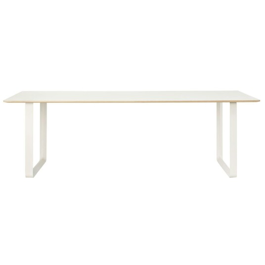 Muuto 70/70 Bord 85x170 cm Laminat Hvit / Hvit