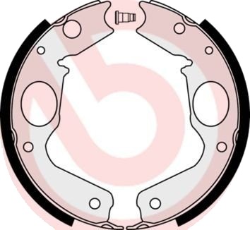 Bremseskosett håndbrems BREMBO S 54 518