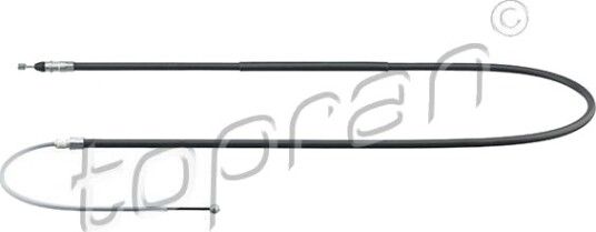 Tautrekk, håndbremse TOPRAN 501 719